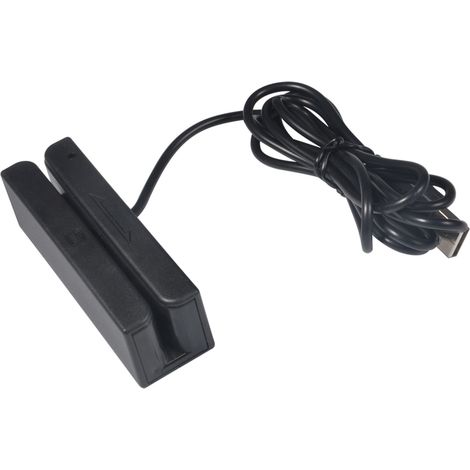 MSR580 USB-Magnetstreifenkartenleser, 3-spurig, Mini Mag HiCo Swiper (1/5)