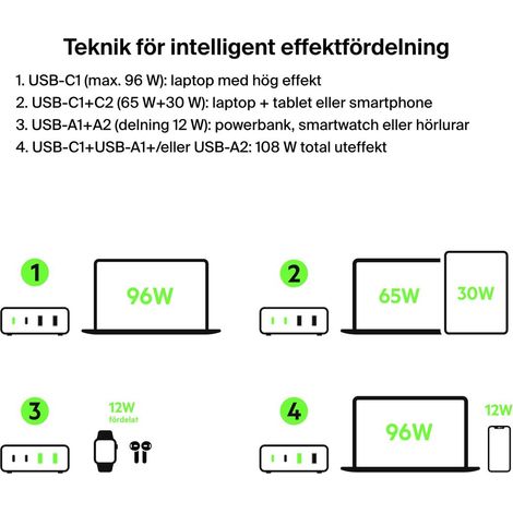 Caricabatterie Portatile Belkin WCH010VFBK Nero (1/5)