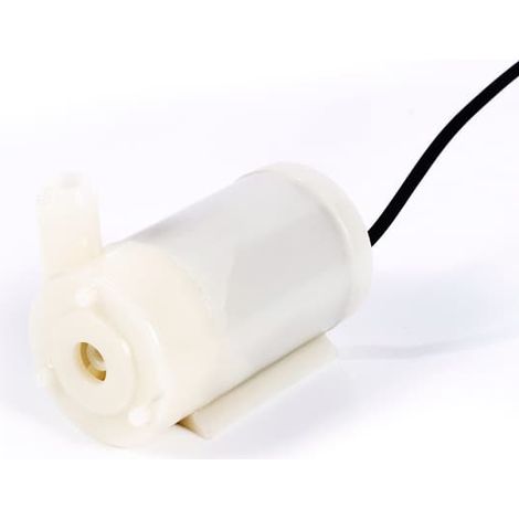 Mini pompe à eau submersible CC 3-4,5 V 100 L/h silencieuse pour aquarium horizontal (1/5)