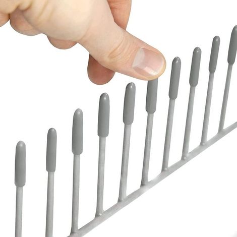[Lot de 100] Capuchon du lave-vaisselle pour protéger les broches, Accessoires lave-vaisselle « Fabriqués en Allemagne » adaptables à tout panier lave vaisselle universel (1/5)