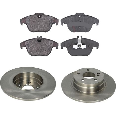 KIT FRENI POSTERIORI compatibile con MERCEDES-BENZ CLASSE E COUPE' C207) - DISCHI + PASTIGLIE OEM: P 50 068 / 17757 /SOSTITUZIONE DIRETTA/BASSA POLVERE/SILENZIOSO (1/5)
