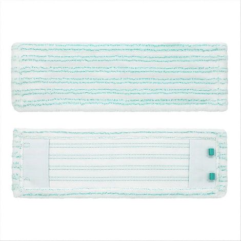 Set mit 2 Ersatz-Mikrofaserbezügen für den XL Micro-Duo Wischmopp/Bodenwischer, geeignet für alle Bodenarten (1/5)