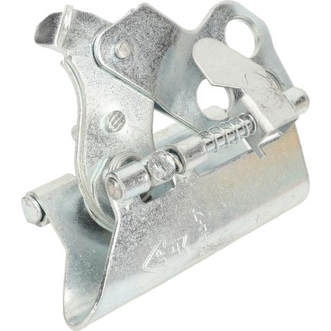 Bloqueur de corde autobloquant pour la protection antichute, idéal pour l'escalade et le sauvetage en extérieur. Grande capacité de charge. Acier galvanisé 18-28 mm. (1/5)