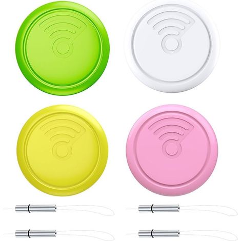 Intelligente Produkt-Tracker für Taschen, Geldbörsen, Portemonnaies usw. Gelbe Batterieversion (1/4)