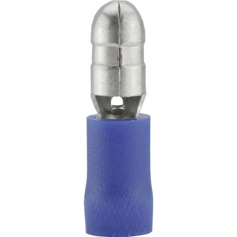 Cosse cylindrique mâle Vogt Verbindungstechnik 3921S 1.50 mm² 2.50 mm² Ø de la broche: 5 mm partiellement isolé bleu 1 pc(s) D28889 (1/4)
