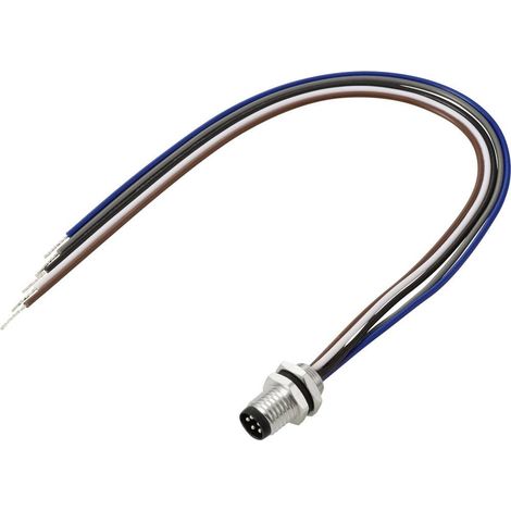 TRU COMPONENTS TC-13751976 Câble de raccordement M8 x 1 mâle, droit 0.2 m Nombre de pôles: 5 1 pc(s) (1/3)