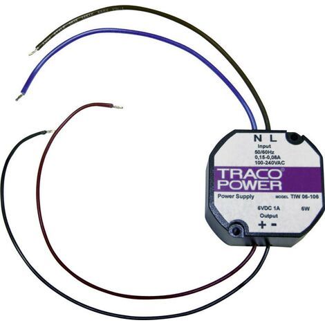 TracoPower TIW 06-105 Bloc d'alimentation à découpage 5 V/DC 1 A 5 W (1/5)