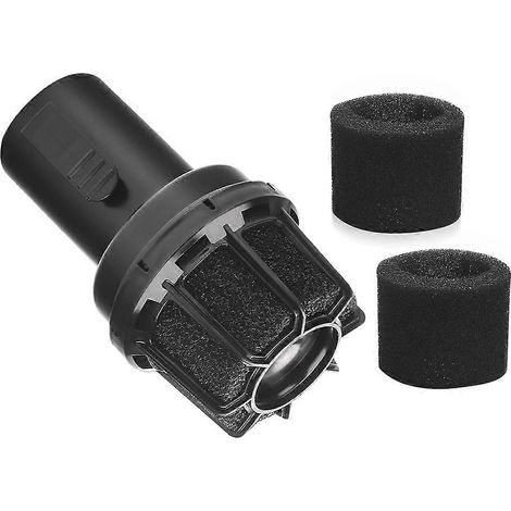 Diffuseur silencieux pour aspirateur eau et poussière 2-1/2 pouces CMXZVBE38660 pour aspirateurs d'atelier Craftsman, avec 2 éponges. (1/5)