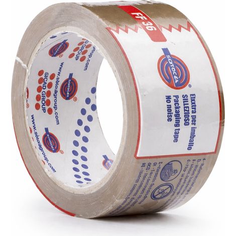 Nastro Imballo Adesivo Silenziato Eurocel PP 36NN Avana 50 mm x 66 mt 36 pezzi