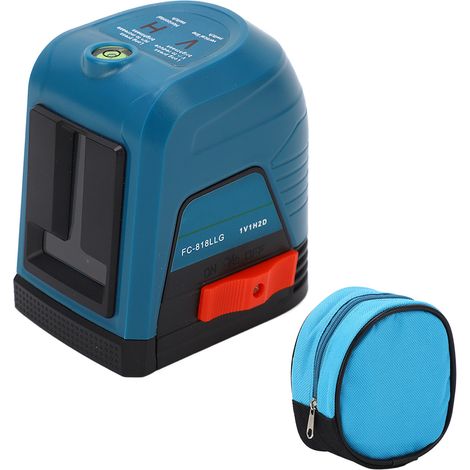 Niveau laser vert 2 lignes croisées auto-nivelant, mini avec touches tactiles, outil à faisceau vert pour carrelage mural (1/5)