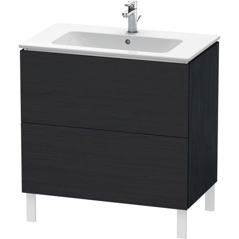 Duravit L-Cube bâti-support pour lavabo à poser, 2 tiroirs, (1/3)