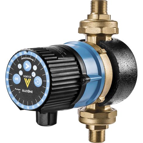 Thermador – Pompe bouclage eau chaude 1/2' – Corps laiton compact – Mono vitesse 230V – Débit 640 l/h – Protection IP42