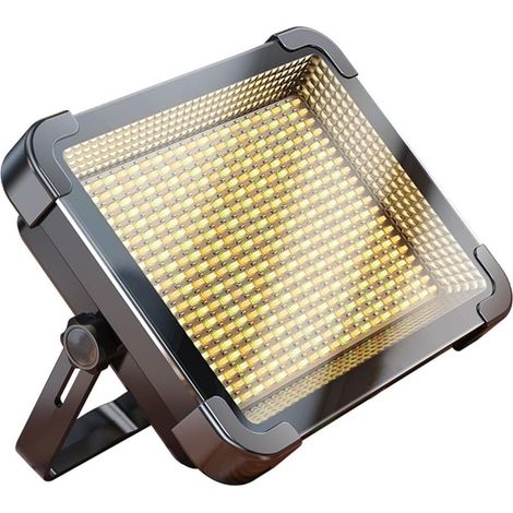 Lampe de barbecue rotative rechargeable avec aimant puissant pour poêle et couvercle résistant à la neige (1/5)