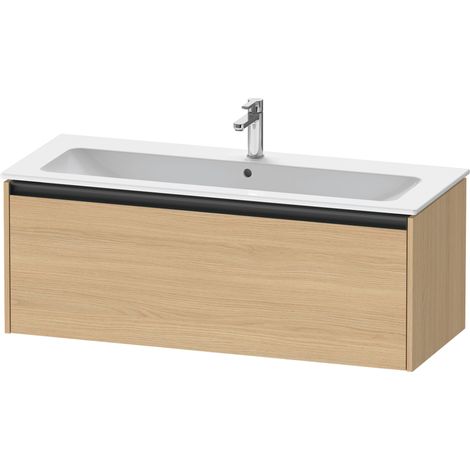 Duravit Ketho.2 bâti-support de lavabo suspendu, 1 tiroir, (1/2)