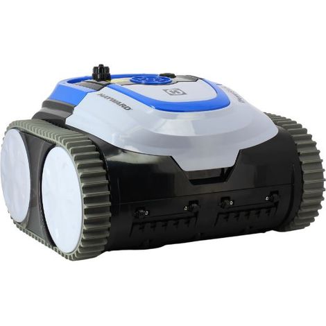 Hayward – Robot piscine iPower Shark – Nettoyage fond, parois, ligne d'eau – Autonomie 180 min – Compatible tous revêtements jusqu'à 10x5m