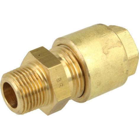 Raccord à visser 12 mm x 3/8'' FM