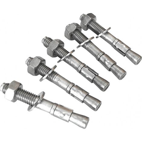 [QUALITE FRANCAISE] - Lot de 5 Goujon d'ancrage M8x60mm en INOX 316