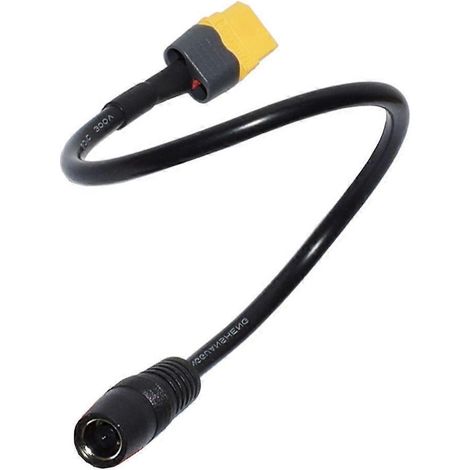 XT60-Buchse auf DC 7,9 mm x 0,9 mm Stromadapterkabel, 14 AWG, für Außenstromversorgung (1/4)
