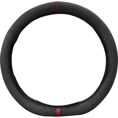 Dünner Lenkradbezug aus Wildleder, D-Form, rutschfest, 37-38cm (1/5)