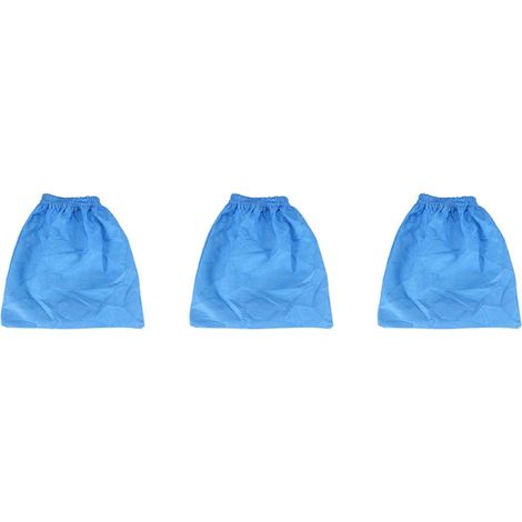 Lot de 3 sacs filtrants textiles pour aspirateurs Karcher MV1, WD1, WD2, WD3 et SE4001 (1/5)