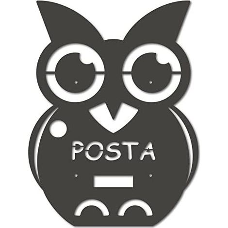Mia Placca Gufo Ghisa ALUBOX (1/2)