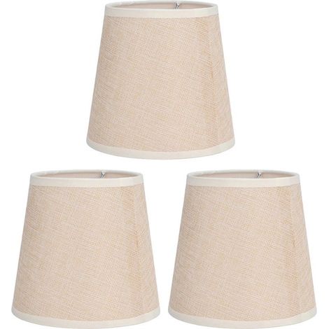 Abat-jour pour Chandelier - Style Moderne Simplicité - Conception Anti-décoloration - Installation Clip-On (3 pièces) (1/4)