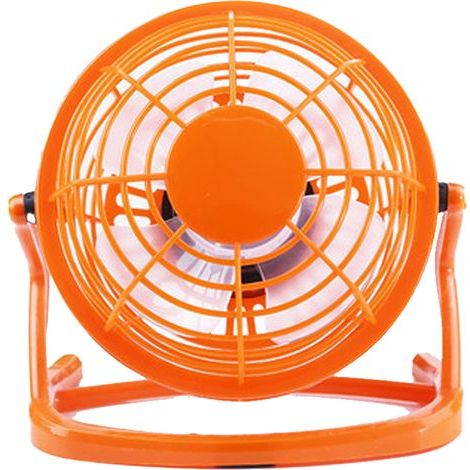 Tischventilator – 15 cm – Metallkonstruktion – Starker Luftstrom – 360° neigbar – USB-Anschluss – Für Homeoffice/Arbeitszimmer – 1 Stück (1/5)