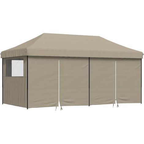 Maison Exclusive - Partyzelt Faltbar Pop-Up mit 4 Seitenteilen Ta