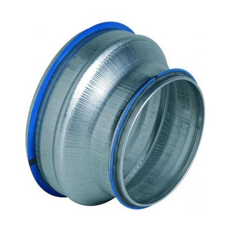 Reducción Cónica aldes acero 315 mm x 160 mm galvanizado