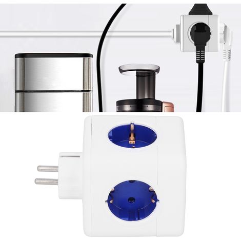 Multifunktionaler europäischer USB-Steckeradapter, europäischer Standard AC250V (1/5)