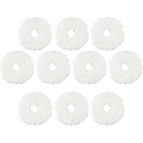 Set mit 10 weichen Mikrofasertüchern für den Eureka J12 Saugroboter (1/5)