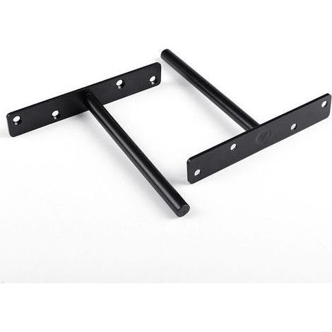 pair équerre étagère Invisible, Support Etagere en Fer, Fixation Etagere Murale Equerre Charge Lourde - 2 Pièces(200MM) (1/3)