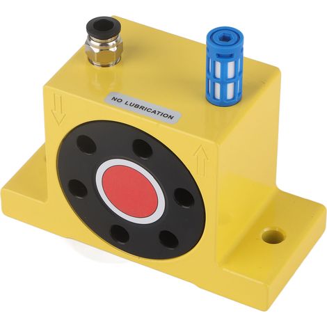 Vibrateur pneumatique G1/4 po à force de vibration élevée et faible bruit, turbine à air industrielle avec silencieux et connecteur (1/5)