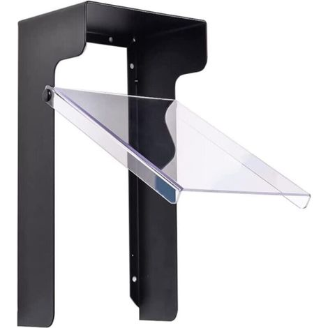 unidad de cubierta para timbre exterior con intercomunicador, resistente al agua, para cámara, botón y timbre de puerta de metal, U120