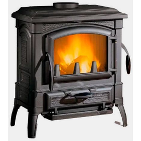 Poêle à bois fonte 7.3kw fonte émaillée - Nordica Extraflame - ISETTA.16 (1/2)