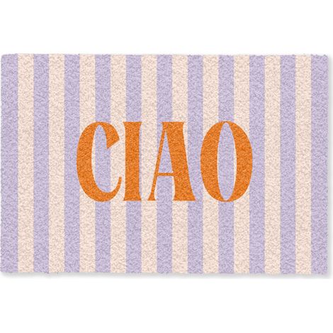 FELPUDO Ciao - Cita - Pastel - Rayas 60x40 cm