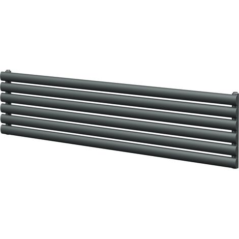 Boone Anthracite 360mm x 1600mm Horizontal Single Panel Radiator (1/5)