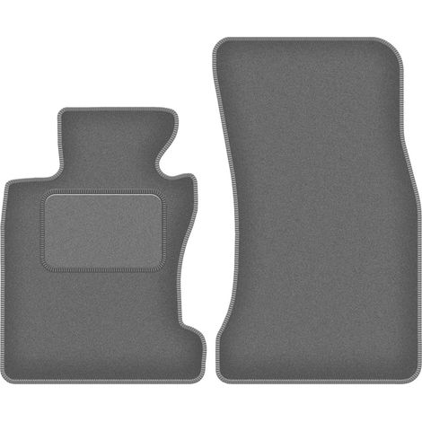 Alfombrillas delanteras para BMW 5 E60 xDrive (2003-2010) grafito (1/5)