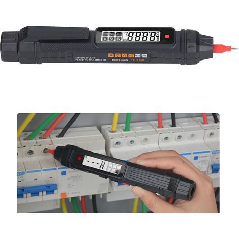 Voltmètre numérique de réparation pour électriciens MY8900, stylo testeur haute précision, multimètre intelligent entièrement automatique de type stylo (1/5)