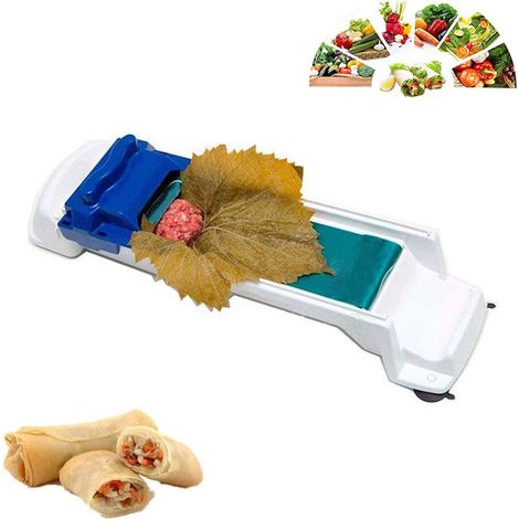Rouleau à légumes et à viande, rouleau à feuilles de vigne, machine à sarma, outil pour rouler la viande, machine à rouler les feuilles, outil pour cuisine de pique-nique, machine à rouler les feuille (1/4)