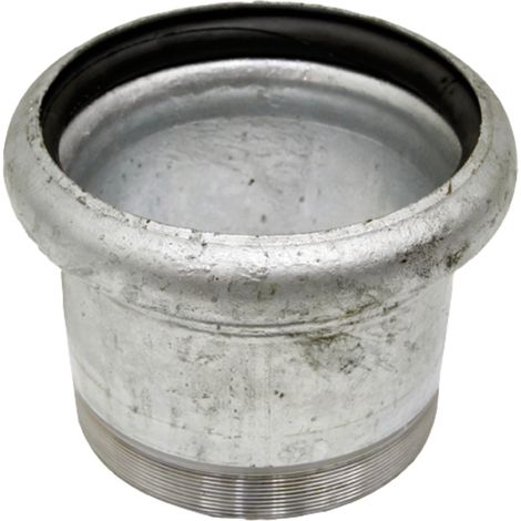 Attacco 2 1/2" 76/2 1/2" lunghezza 110 mm per autocisterna Sistema Perrot 0220422