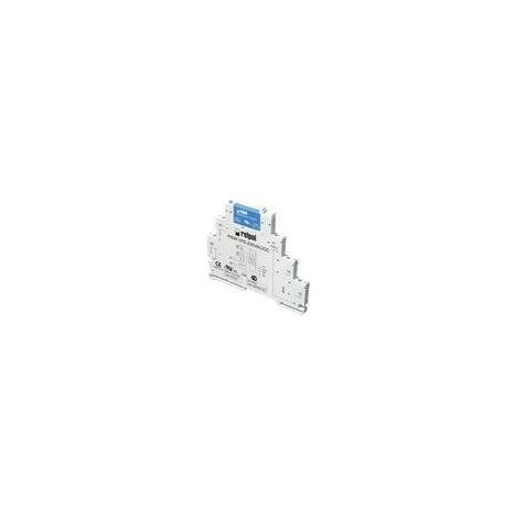 Schnittstellenrelais PIR6WB-1PS-24VDC-R (GRAU) schmales Profil, 1P-Kontakt, Stromversorgung 24VDC, 6A/230VAC (1/4)