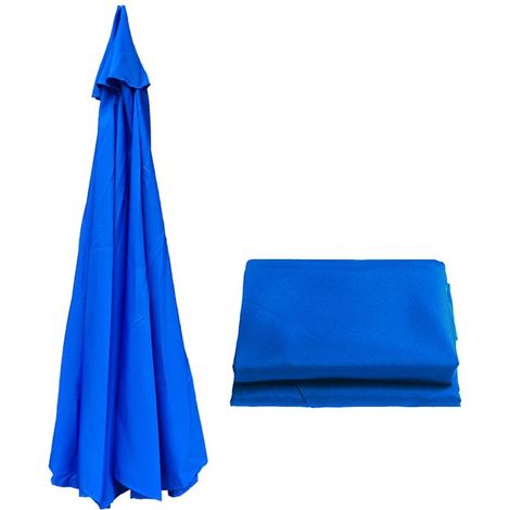 Telo di ricambio per ombrellone da giardino (3,5 m), testa di ricambio per ombrellone a 8 bracci, copertura di ricambio per ombrellone in tela da vela, per T (1/5)