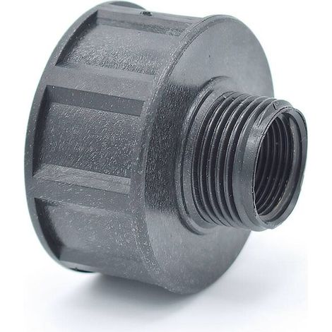 Raccord femelle S60x6 - sortie male 1'' BSP ou femelle 3/4'' BSP (1/5)