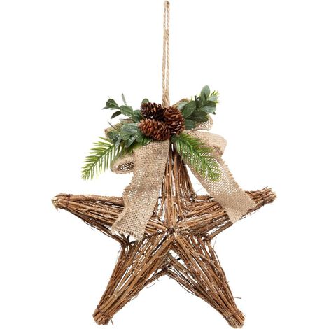 Stella pendente nat rami h25 - Feeric lights & christmas