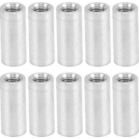 Packung mit 10 runden Gewinde-Distanzstücken aus Aluminiumlegierung für DIY-Quadrocopter, Modell M4x0,7 mm x 14 mm (1/5)