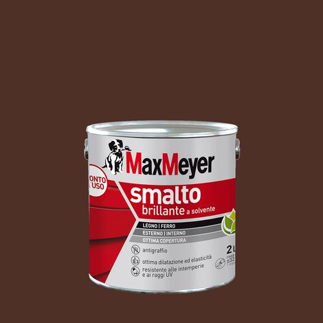 MaxMeyer Smalto a Solvente Brillante Marrone R8016 2 l (1/3)