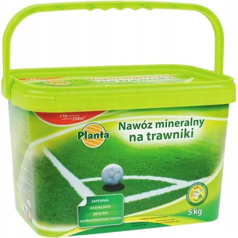 Engrais minéral pour pelouses 5kg Accélère la croissance Renforce les racines