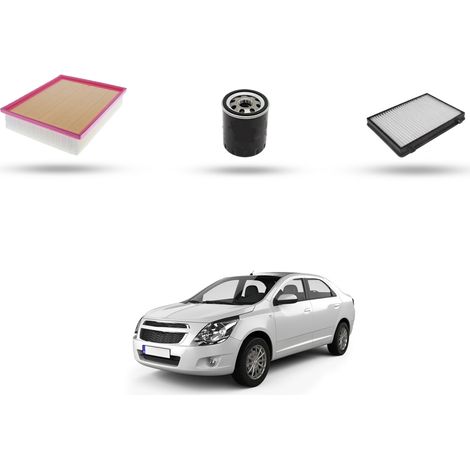 Kit tagliando 3 filtri compatibile con Chevrolet Cobalt 1.5 77kw dal 2014 (1/4)