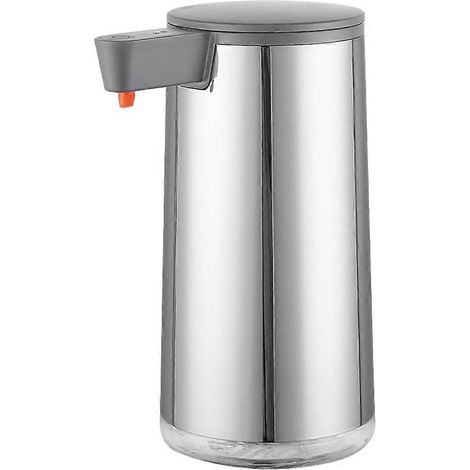 Distributeur de savon automatique en acier inoxydable avec capteur infrarouge pour salle de bain (1/5)